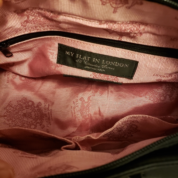 My Flat In London Black Shoulder Bag - Picture 8 of 13
